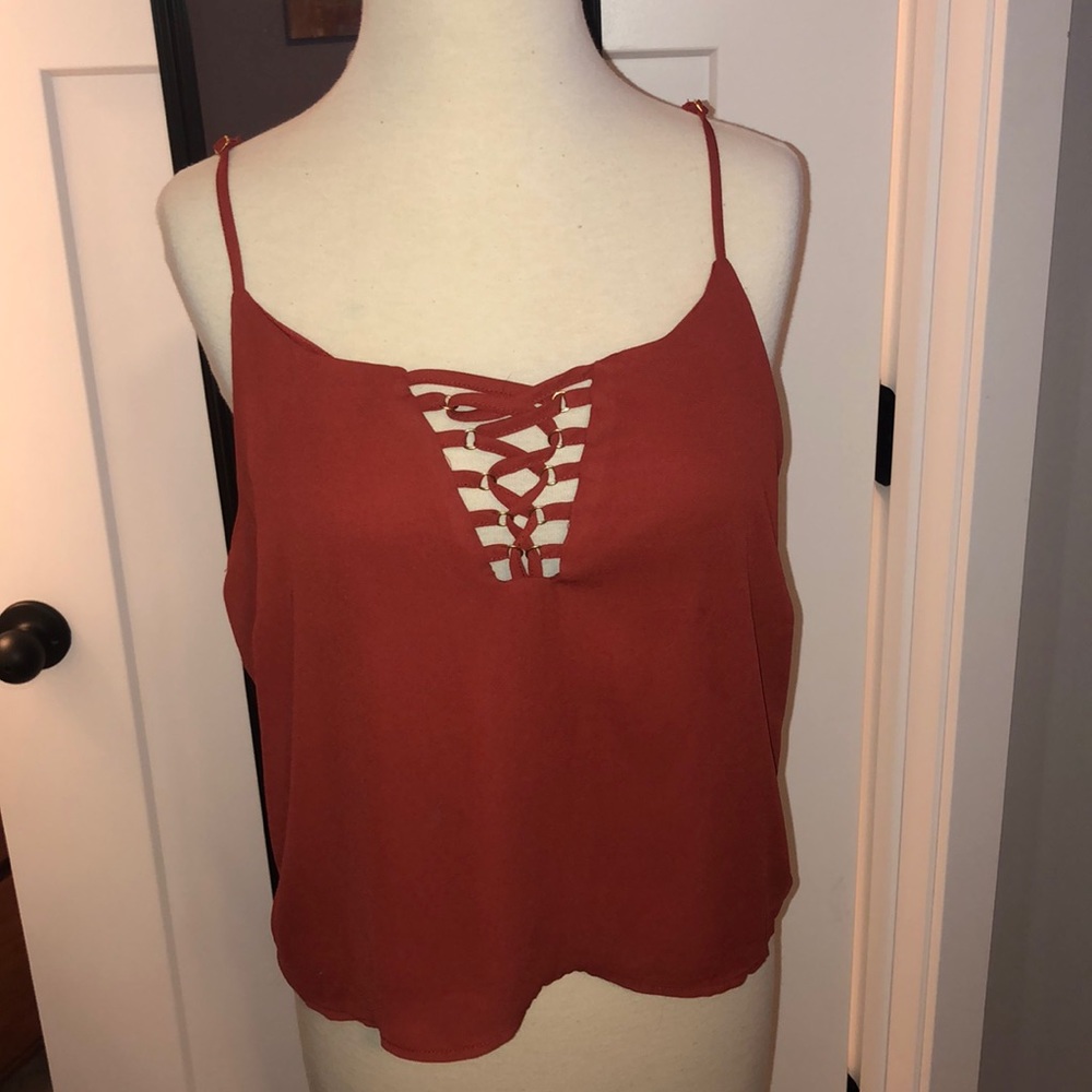 Forever 21 Criss Cross Tank